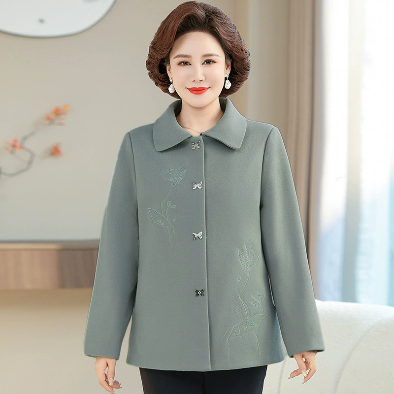 Новая китайская мама осенняя куртка иностранного стиля