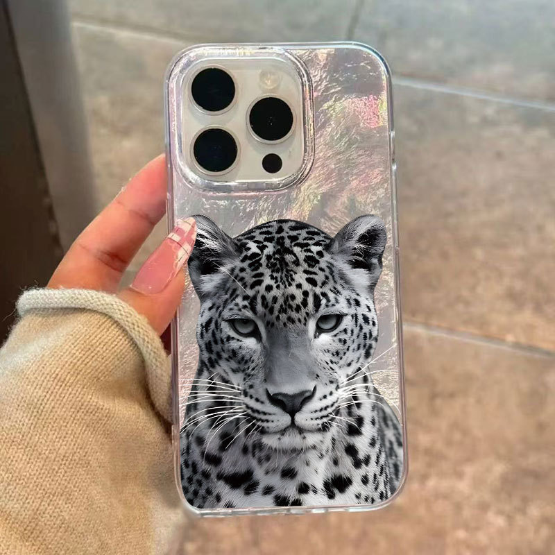 Leopard-Themed Stylish Phone Case for Apple 17, Trendy iPhone 16, Niche iPhone 14, European and American Style iPhone 13, iPhone 15 Plus, Japanese and Korean Style Leopard-Themed Stylish Phone Case for Apple 17, Trendy iPhone 16, Niche iPhone 14, European and American Style iPhone 13, iPhone 15 Plus, Japanese and Korean Style