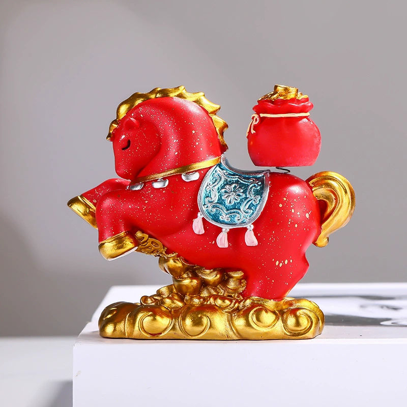 Cute mascot, table pony, Birthday gift, year mascot