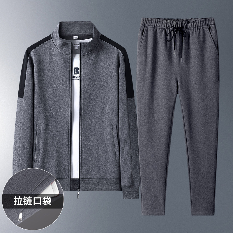 Plus Size Couple Casual Suits for Men and Women Spring, Autumn and Winter Casual Plus Velvet Fashion Sports Suits Manufacturer Live Broadcast Wholesale