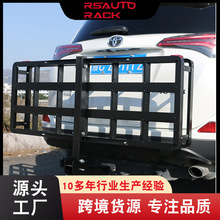 工厂定制SUV越野车铝制 汽车行李架 车尾行李框 美式方口后拖篮