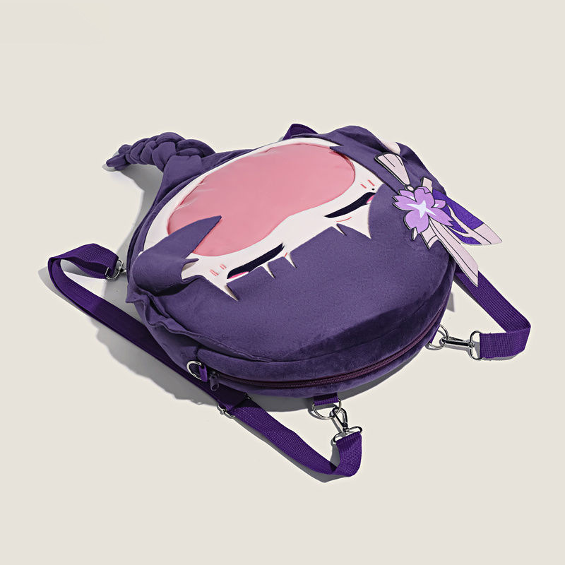 Cute, Streetwear Style Round Shape Cartoon Character Casual Street Cosplay Kids Backpack Women's Backpack