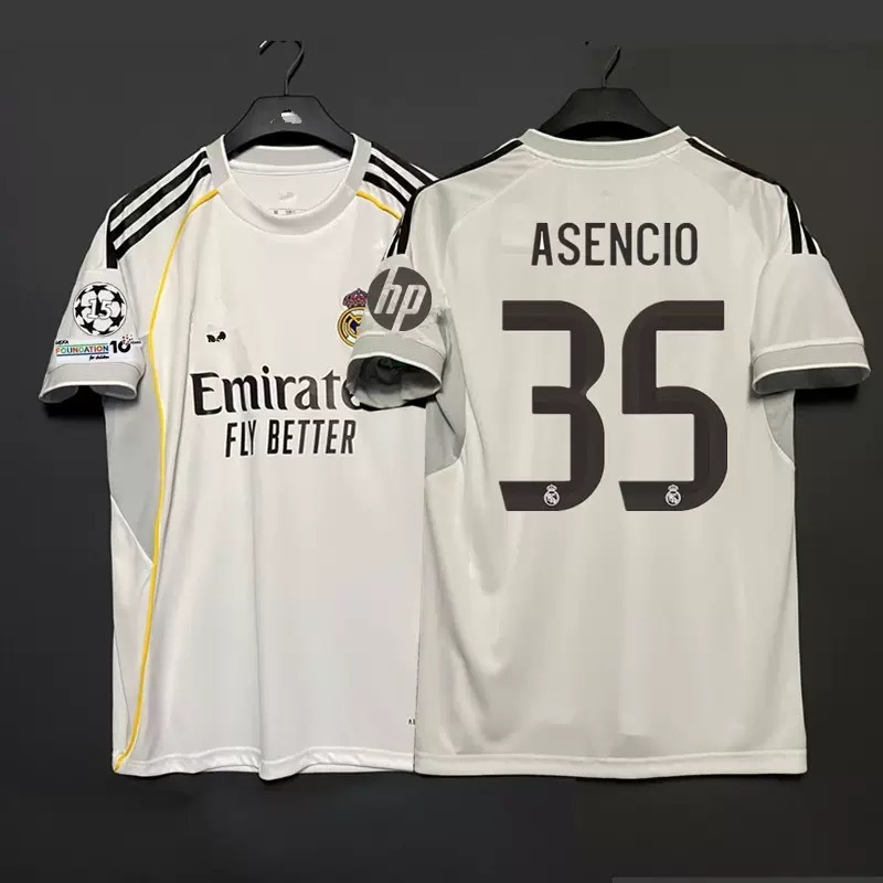 25/26 レアル マドリード ホーム ホワイト プレーヤー バージョン モドリッチ 特別記念 No.10 サッカー スポーツ 半袖ジャージ|undefined