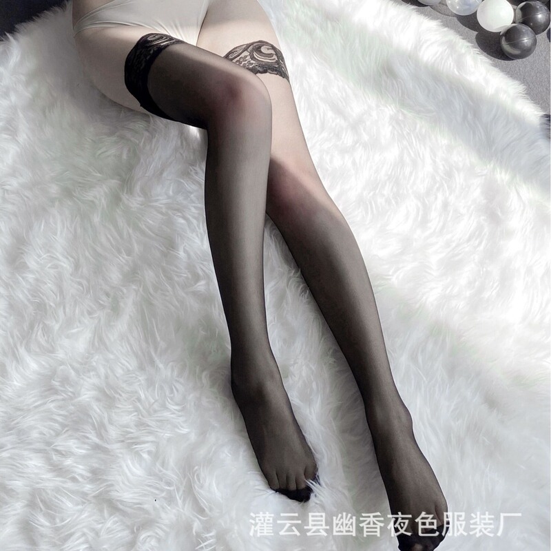 European and American foreign trade Women's sexy underwear socks sexy transparent lace long tube stockings European and American foreign trade Women's sexy underwear socks sexy transparent lace long tube stockings
