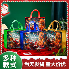 圣诞节礼品袋跨境万圣节礼物包装袋伴手礼无纺布手提袋无纺布袋子