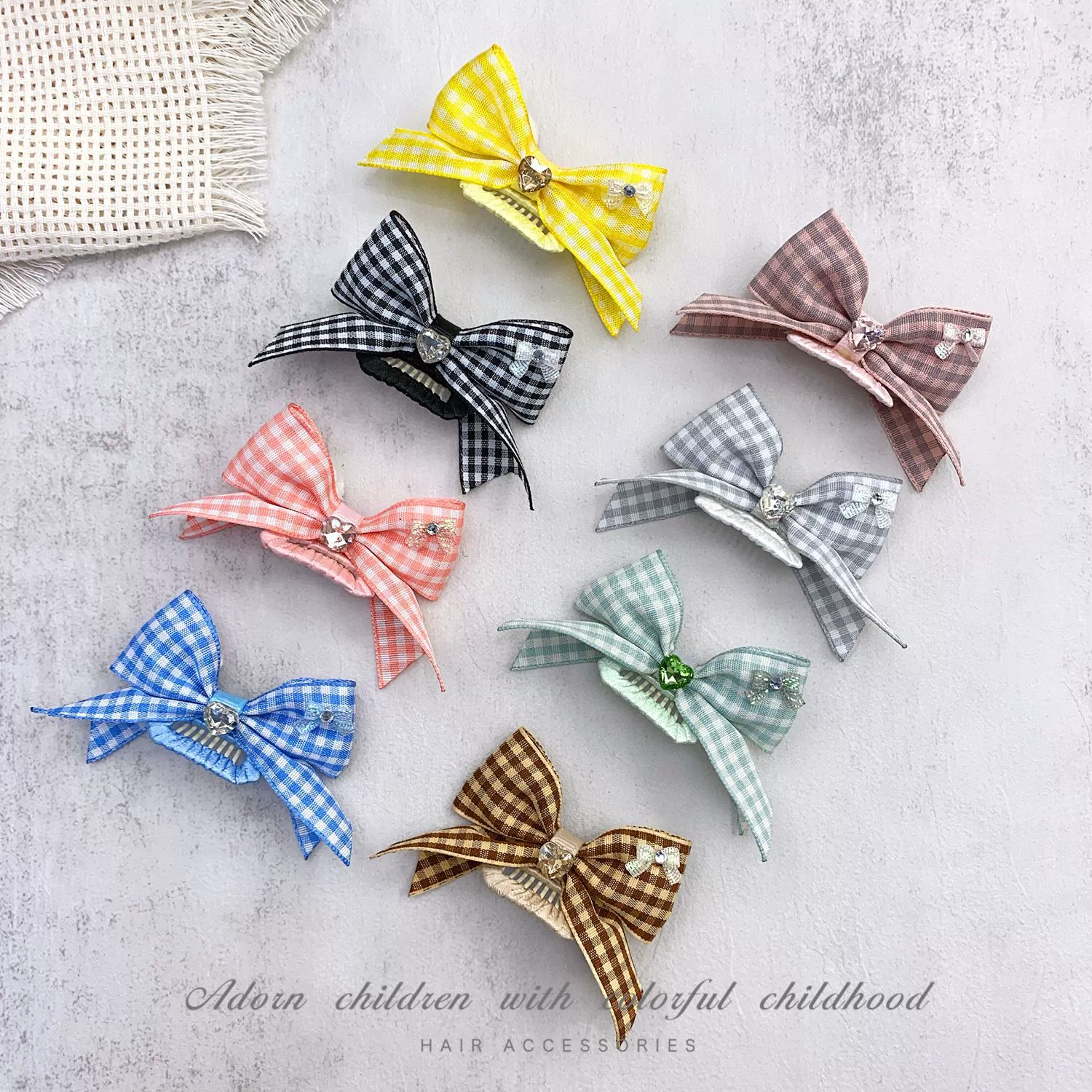 Щенки для волос милые домашние животные с аксессуаром для волос в клетку BBBcops собачьи головные уборы Malzis сломанный волосатый клип Tai