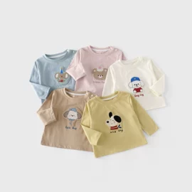 连身衣、爬服;童裤;童T恤