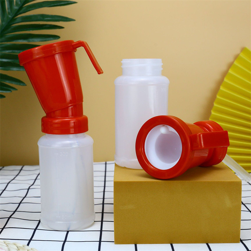 Vaca 300ml no reflujo medicina baño taza vaca pezón desinfección taza veterinaria mama limpieza taza