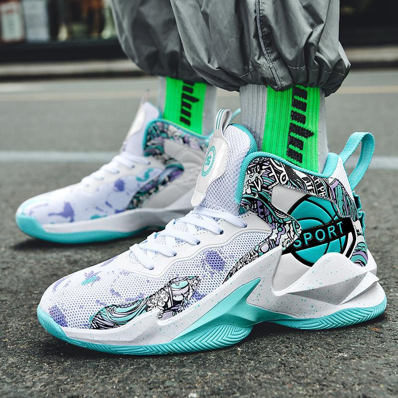 8768 흰색 녹색 메쉬