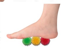 TPR bayberry ball decompression toy foot decompression massage cat and dog pet toys for cross-border supply