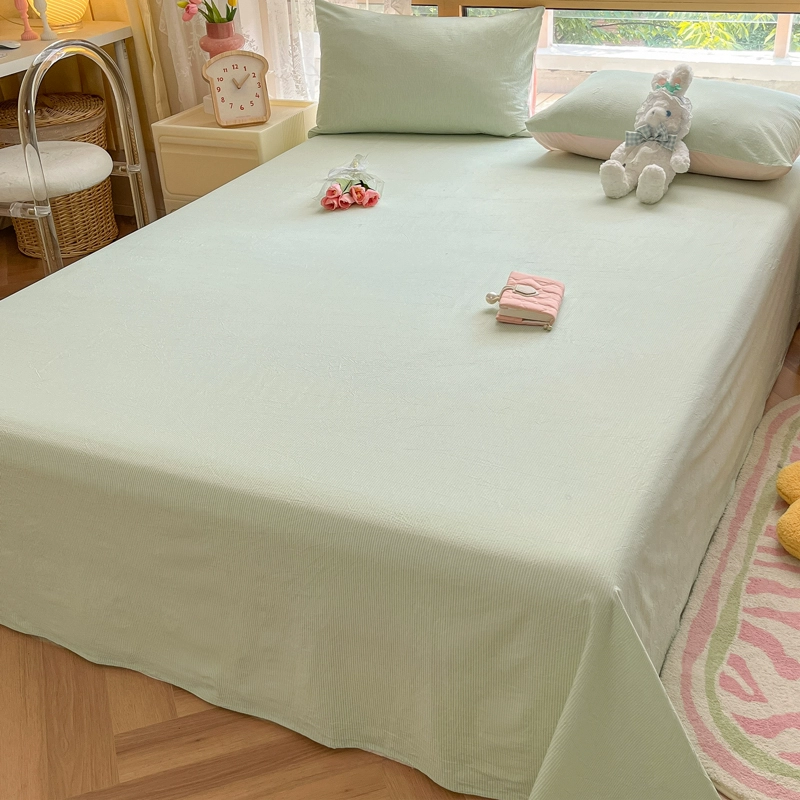 Cotton sheet for students, pillowcase, set, increased thickness, 3 piece set