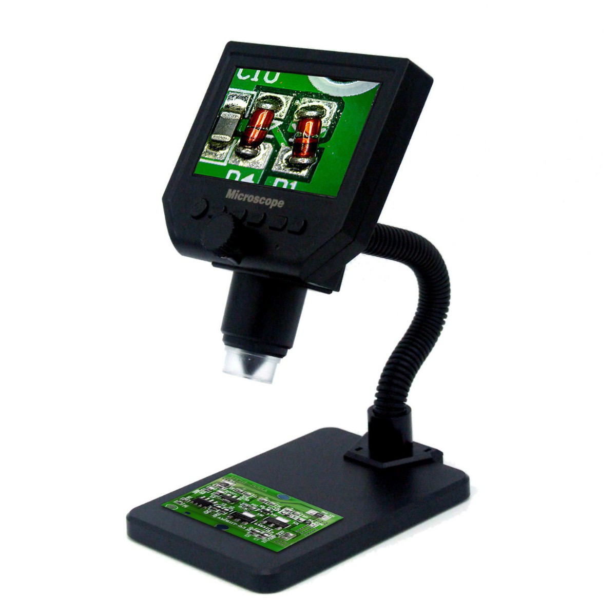 Cross-border e-commerce high score and favorable rating rate! Integrated HD 4.3-inch screen electronic microscope digital imaging mirror!