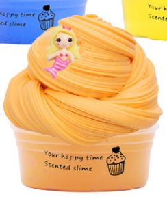 Amazon 9 Color Mud Cotton Mud Plasticine Yellow Oil Mud slime kit Children's Toys Non-Stick