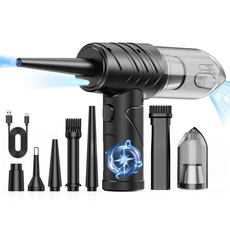 Nuevo coche inalámbrico colector de polvo portátil pistola de vacío de alta potencia de mano limpieza del hogar dos-en-uno soplador de polvo