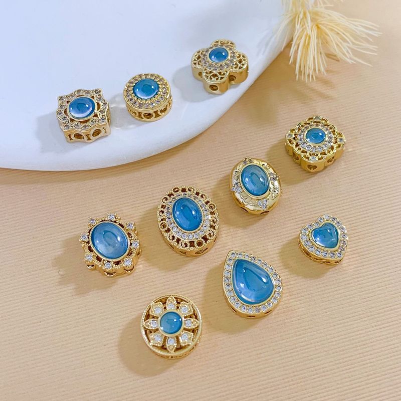 ビーズ幸運の四つ葉のクローバーブレスレットビーズニッチハイエンドファッション DIY アクセサリーブレスレットネックレススルーホールアクセサリー|undefined