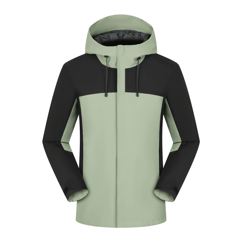 冬の新型三合一突撃服カスタムロゴ作業服二点セット取り外し可能防水防風コート男|undefined