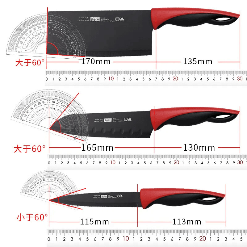Cutter Lady Cutter portátil súper rápido cuchillo de cocina cocinero afilado cuchillo de cocina de acero inoxidable conjunto de cuchillo de cocina doméstico