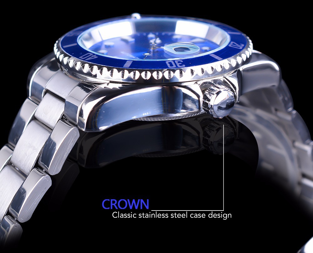 Automatic Mechanical Men's Watch Submariner Style Business Fashion_voghion.com