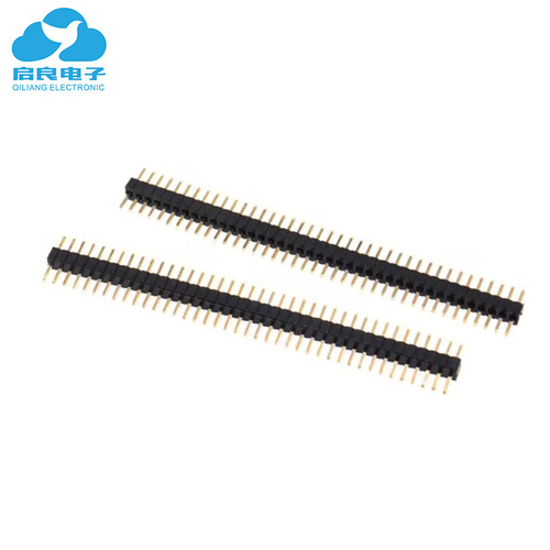 2.0 pin header connector 2.0MM single row straight pin 1P-40P straight plug PCB board to board connector environmentally friendly