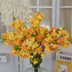 香村暖樹歐式仿真花假花絹花復古油畫鈴蘭花裝飾花藝家居婚慶造景