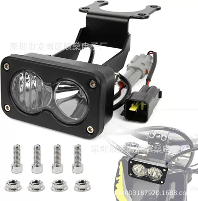 Car Off-Road Vehicle Spotlight Led Flash Roof Light Modified Auxiliary Headlight Suitable for Sur-Ron Segway (İşçi projektorları) - white-light