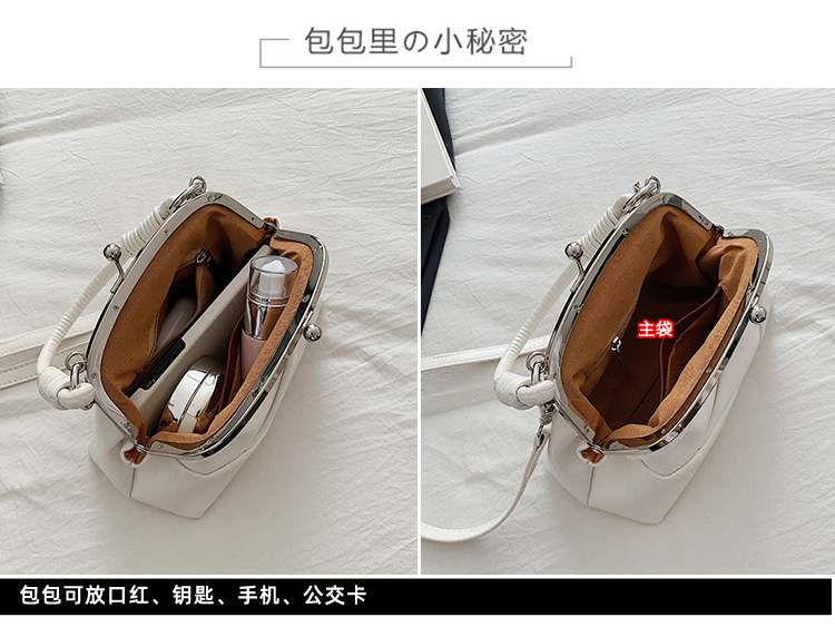 Fashionable and unique flap shell bag 2025 new style, versatile commuter shoulder bag, versatile handbag, stylish crossbody bag details Picture