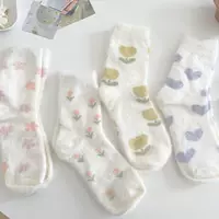 Толстые носки до середины икры из норкового бархата для девочек, зимние теплые носки на флисовой подкладке, плюшевые милые коралловые бархатные носки для сна