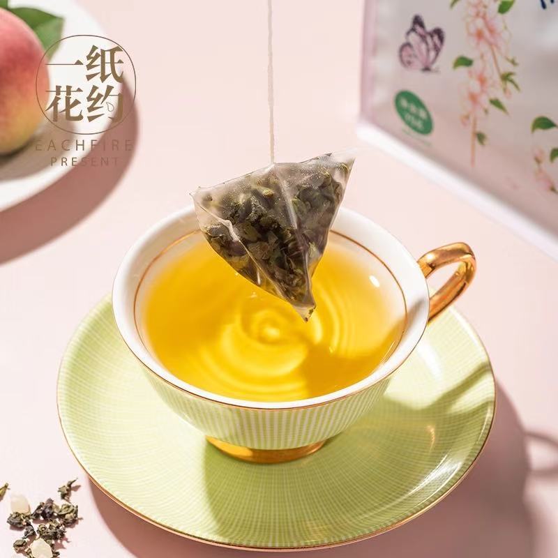 Peach Oolong Tea Mi Tao Wu Long Cold Brew Loose Leaf Wellness Tea for Women 2 Cans quality and texture