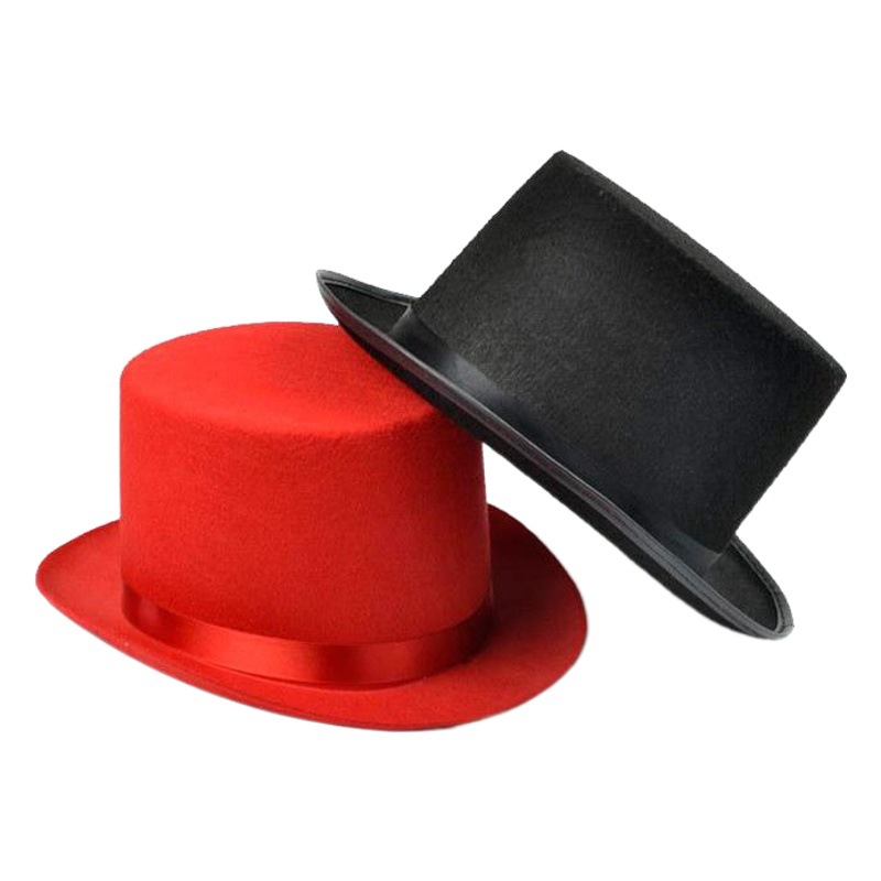 Sombrero mágico Jazz sombrero niños adultos accesorios de rendimiento sombrero mago sombrero especial sombrero de copa ropa de rendimiento