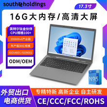 �¿�17.3��ʼǱ�����N95������16G�ڴ��Я�칫�ᱡ����ָ�Ʊ���