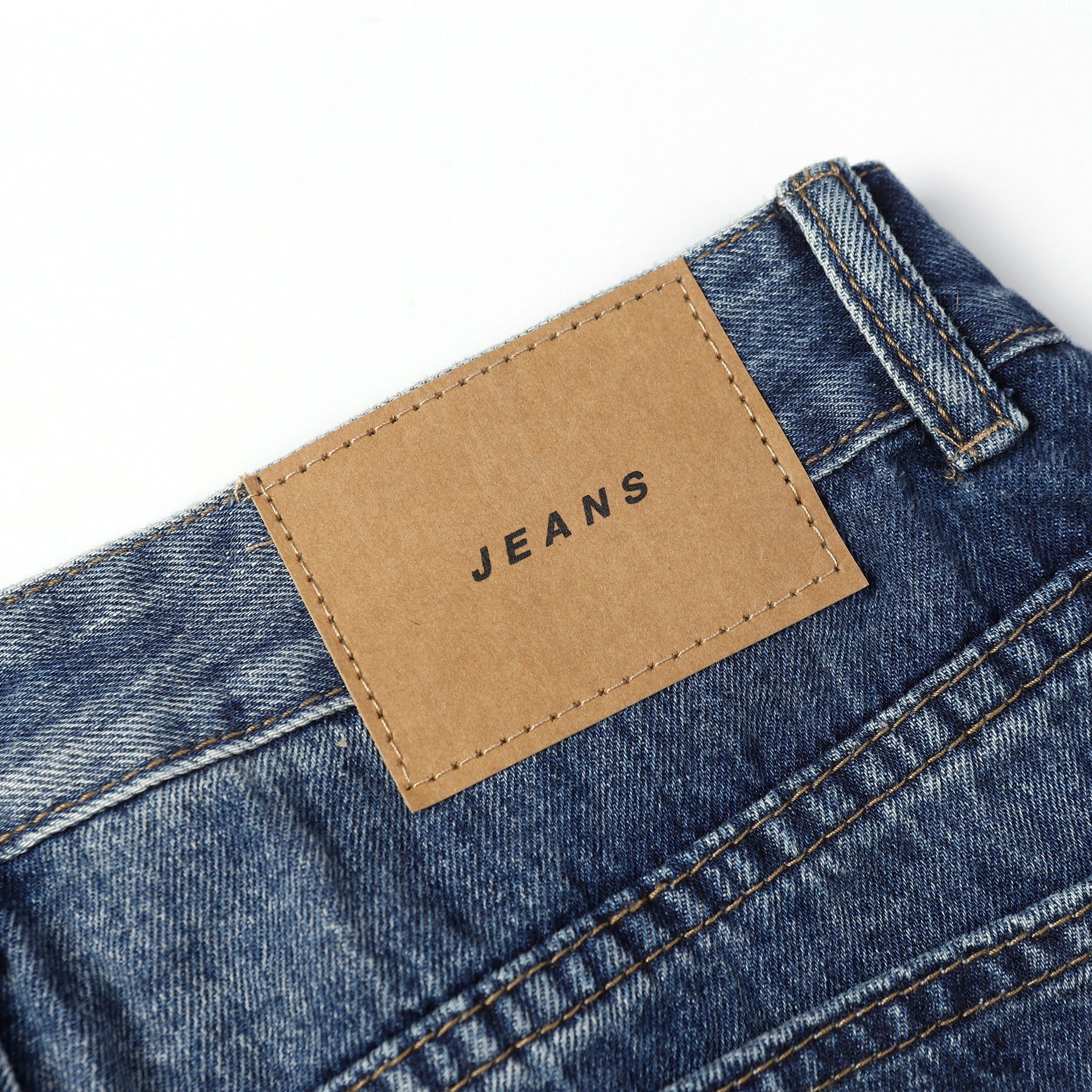 YON MODISH Vêtements pour hommes 2024 Automne Nouveau produit Meichao High Street Lavable Polyvalent Jeans à jambe droite_voghion.com