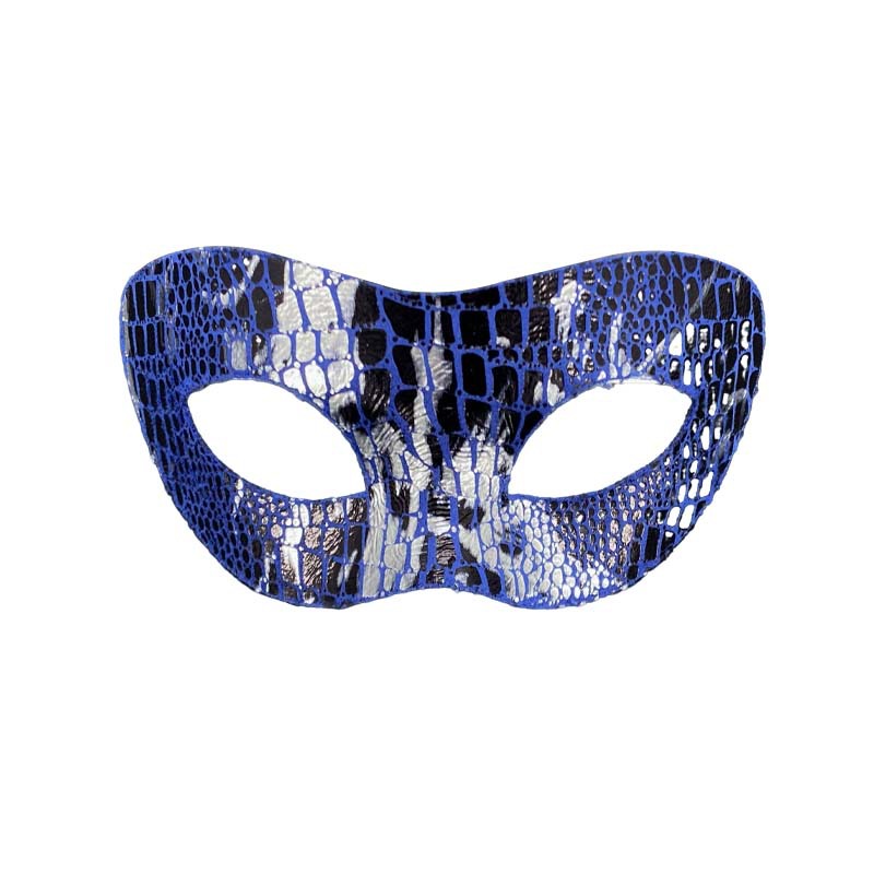Nuevo baile de máscaras adulto piel de serpiente piel de cocodrilo diversión accesorios de fiesta lindos extraños princesas máscaras de hombres y mujeres