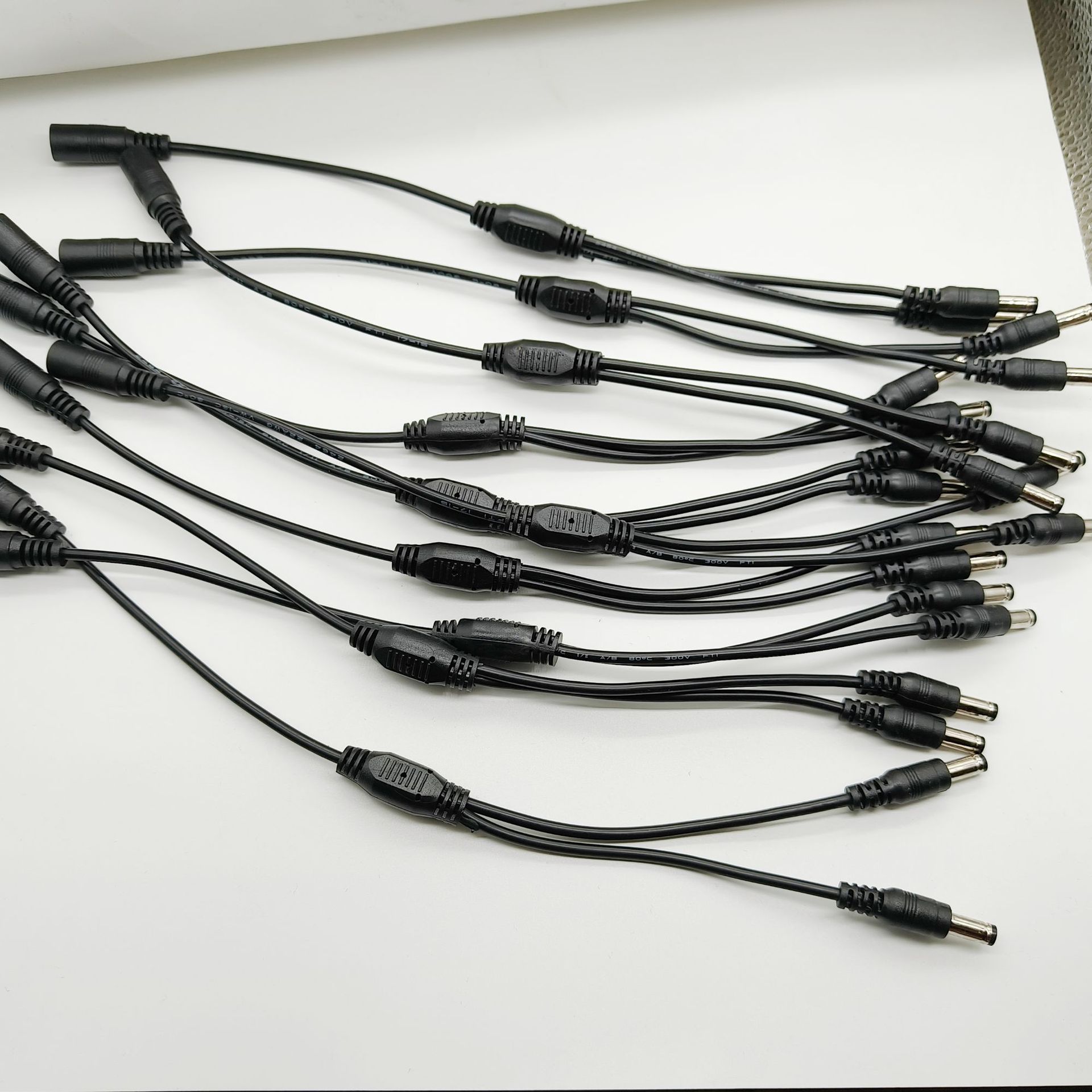 Una fuente de alimentación de monitoreo 12V cable de alimentación DC5.5 * 2.1mm cable de grifo de cobre puro 2A3A cable en serie dc5521 image 6