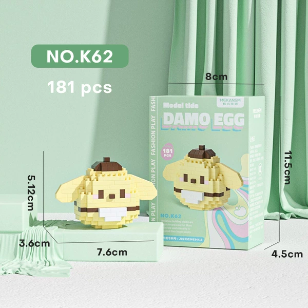 K62 Damo Egg Pudding Dog 181 Grain [Color Box]