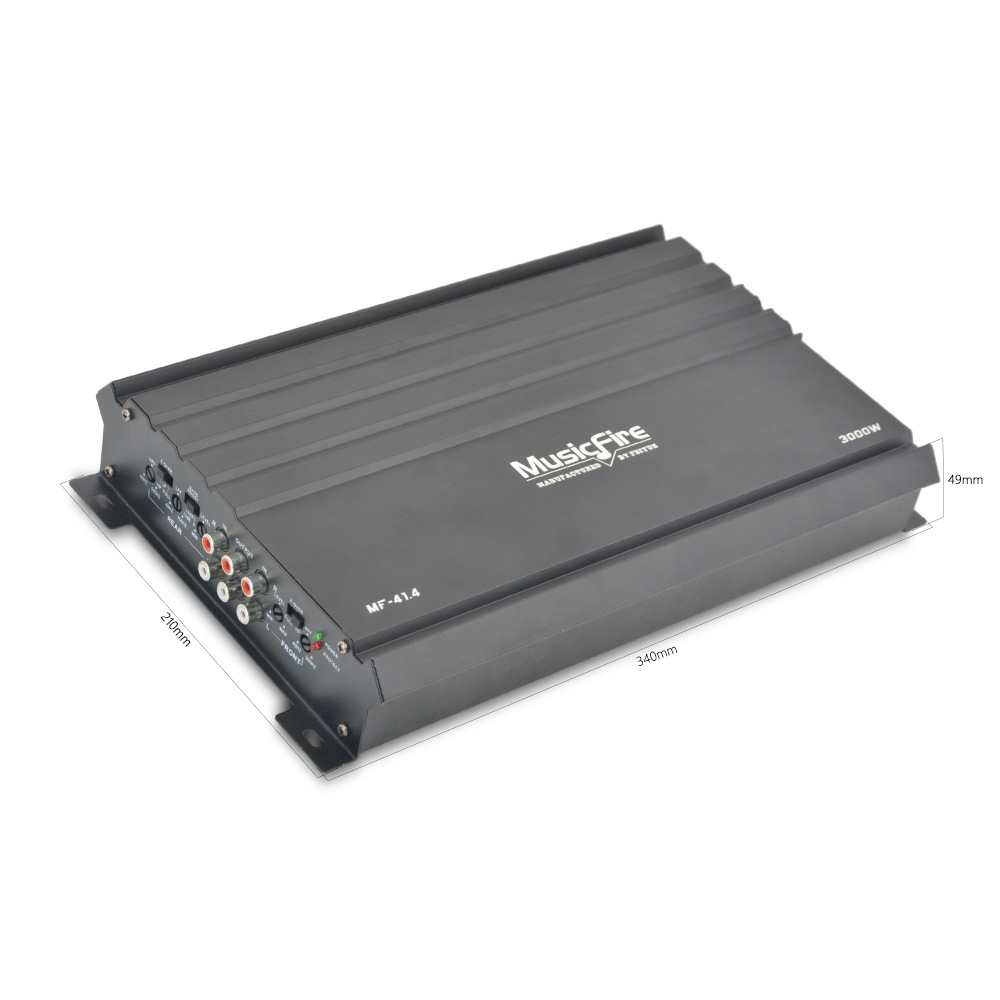 Factory direct 4-way high-power power amplifier car audio modification AB class 45.1 four-way car power amplifier amplifier