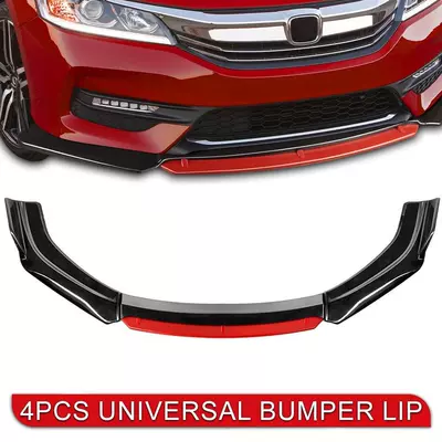 Front Lip Anti-Collision Spoiler Multi-Color Big Surrounded
