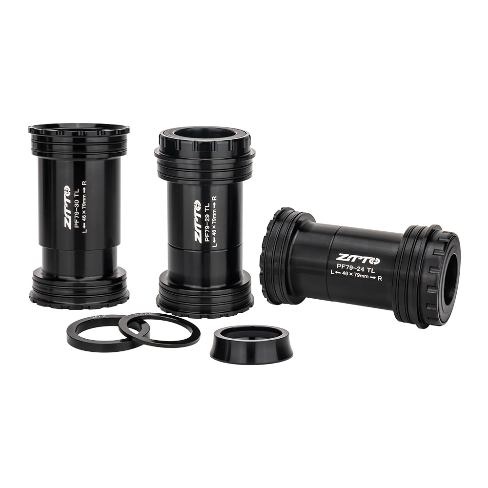 Bicicleta de carretera de montaña ZTTO 79mm eje central a presión de bloqueo eje central 24 30 eje 29DUB manivela