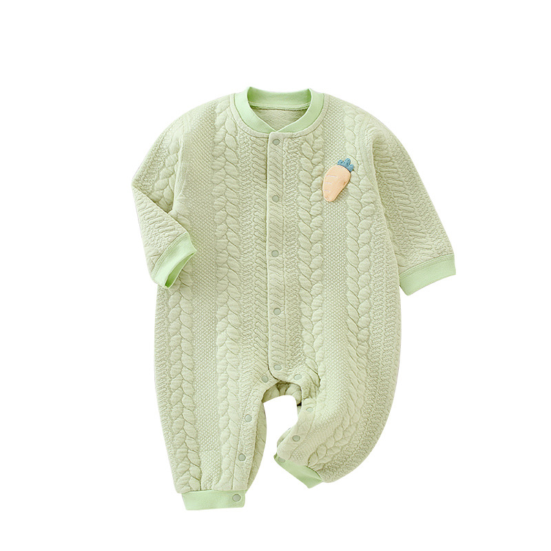 [Capa de aire] mono de bebé a ropa de bebé recién nacido deshuesada de algodón de primavera y otoño