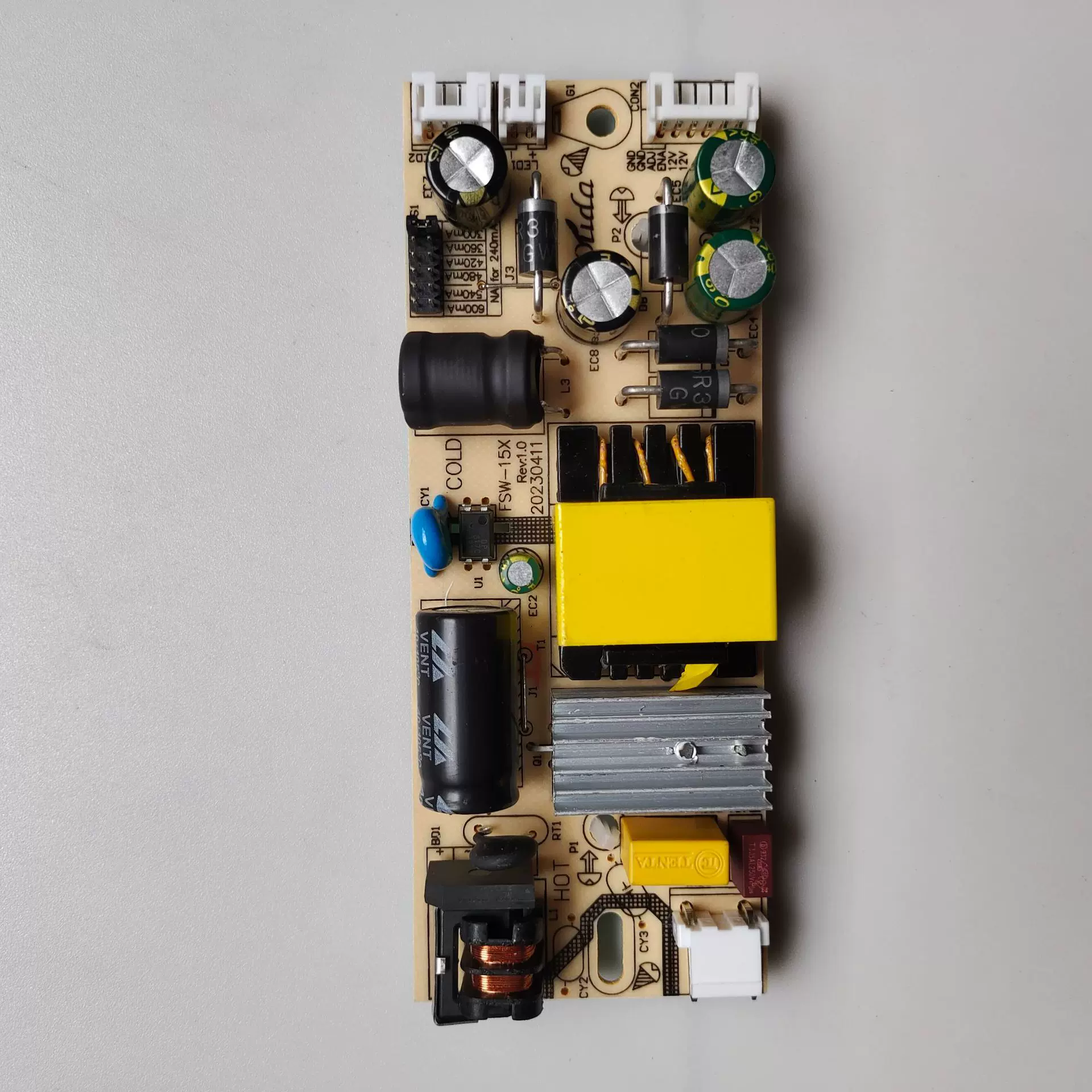 全新液晶电视电源板SW-15X 灯条电压15-50V 600mA 输出12V4A yuda