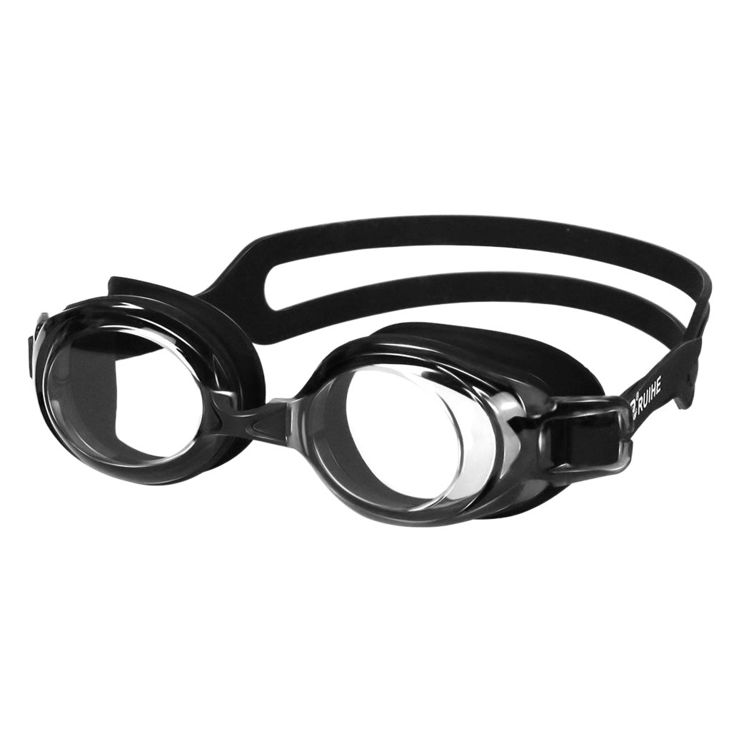 Swimming Goggles Men's and Women's Flat-light Swimming Goggles HD Anti-fog Waterproof Professional Comfortable Large Frame No-eye Swimming Goggles