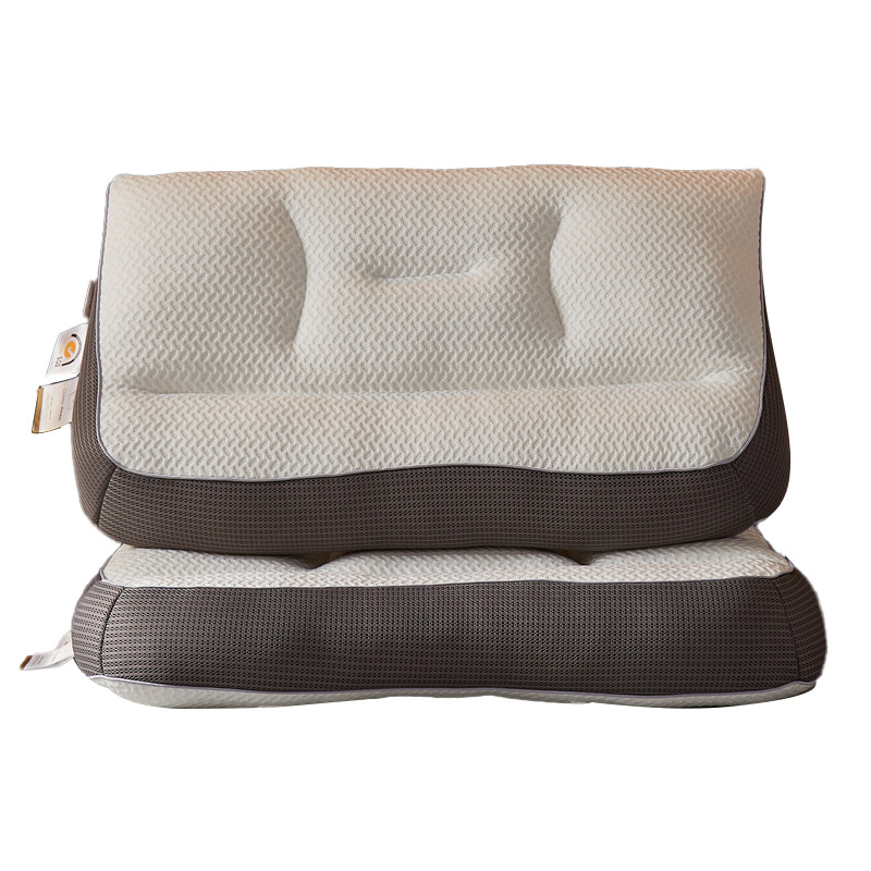 Almohada cervical para ayudar a dormir Almohada para el cuello Soporte especial para dormir Reparación de tracción Corrección de arco inverso