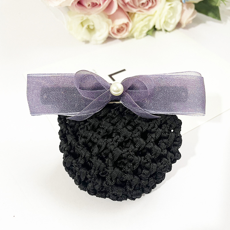 Professional Hairpin for Nurses, Hotel Hair Net, Korean-Style Hair Accessory, Bank Postal Mobile Flight Attendant Work Hair Clip