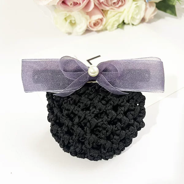 Professional Hairpin for Nurses, Hotel Hair Net, Korean-Style Hair Accessory, Bank Postal Mobile Flight Attendant Work Hair Clip