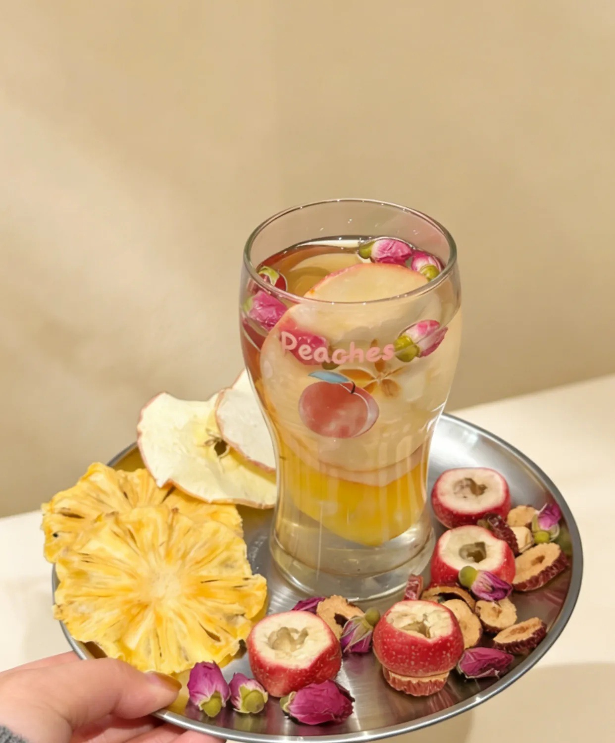 Apple Pineapple Hawthorn Fruit Tea with Rose and Longan 20g x 5 Bags Hot Brew Summer Drink quality and texture