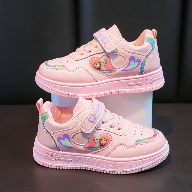 Zapatos para niñas para estudiantes 2025 modelos de primavera y otoño, zapatos deportivos para niños de mediana edad, zapatos para bebés, zapatillas casuales, zapatos para niños para niñas