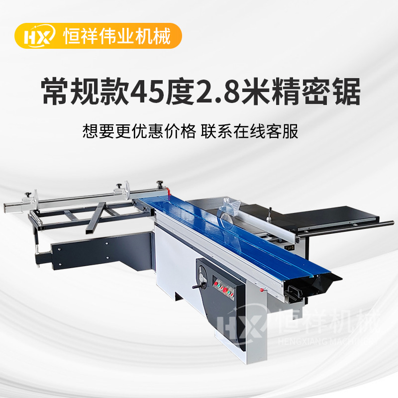 Sierra de mesa de empuje de precisión de corte automático de Marsh