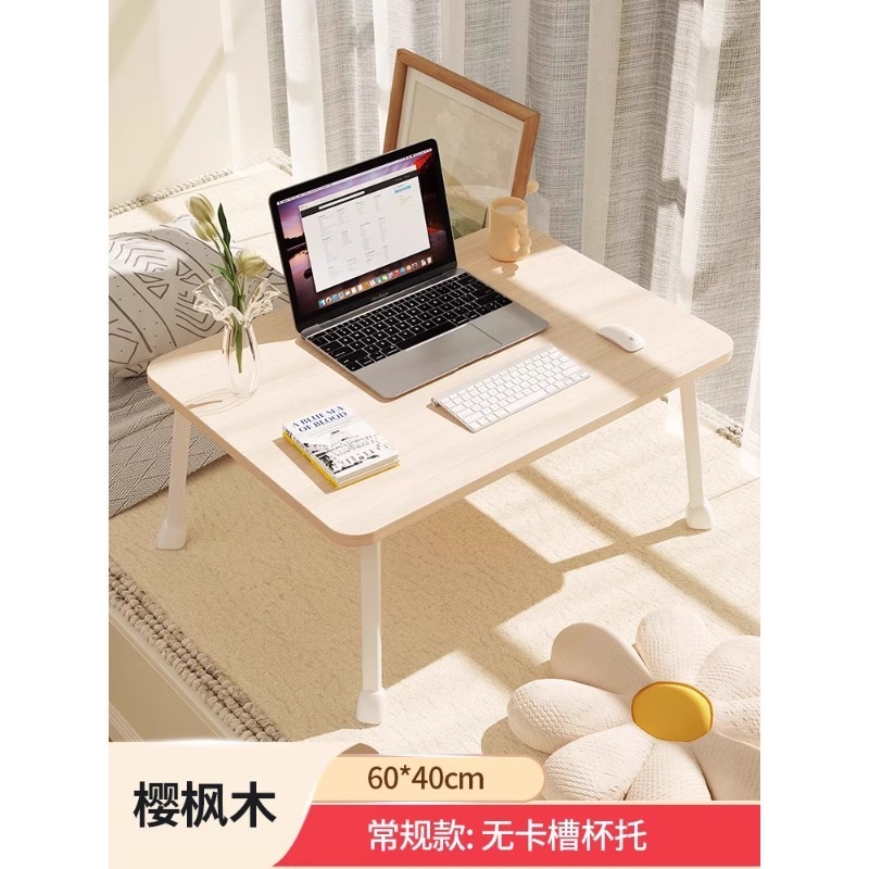 ベッド上の小さなテーブル、怠惰なコンピューターテーブル、家庭用折りたたみテーブル、学生寮の上段のライティングテーブル、寝室の出窓デスク|undefined