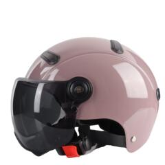 新しい電気自動車のヘルメットは夏の日焼け止めの半ヘルメットの通気性の四季の復古ヘルメットの男女共通です。