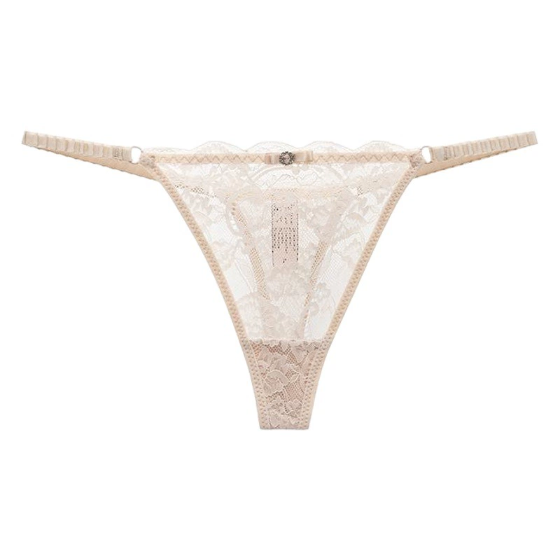 Трансграничная Внешняя торговля кружевные футболки Тонкий Пояс полый соблазнительное нижнее белье забавные хлопковые стринги с низкой талией женские прозрачные сексуальные