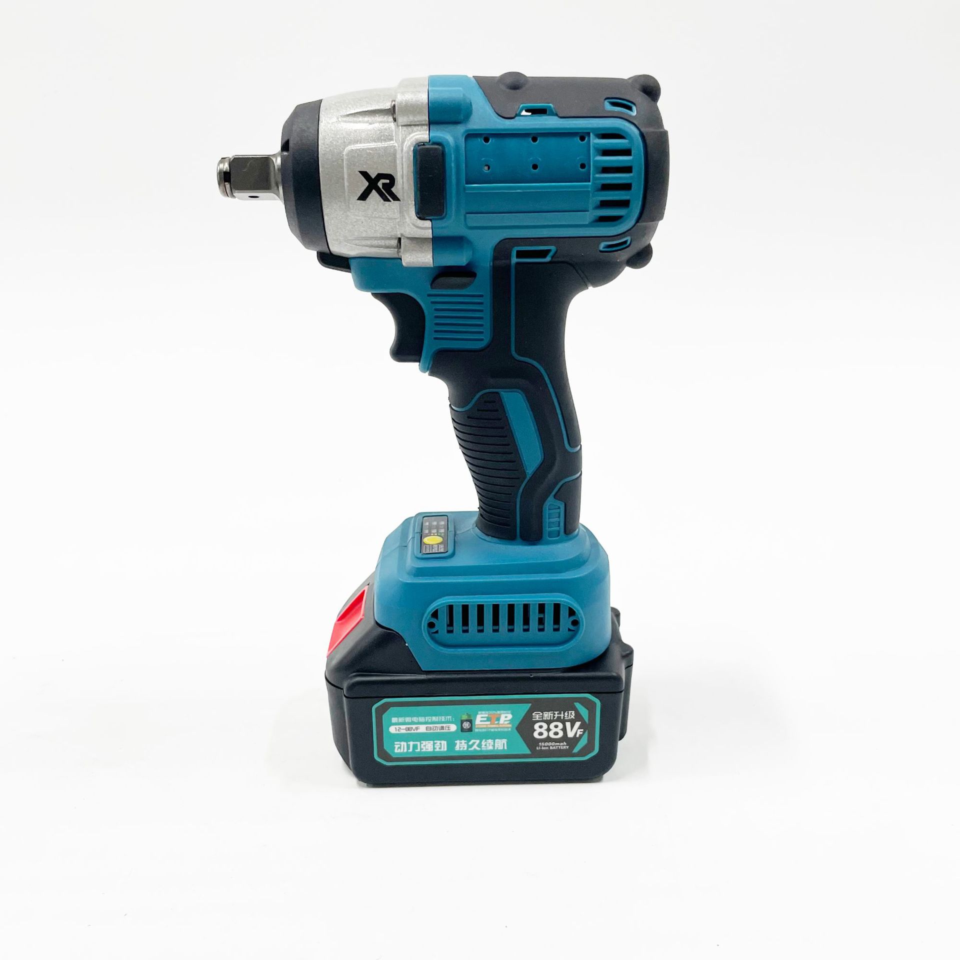 Llave de impacto de batería de litio de mano para el hogar Llave eléctrica portátil Llave sin escobillas de grado industrial de gran torque fábrica